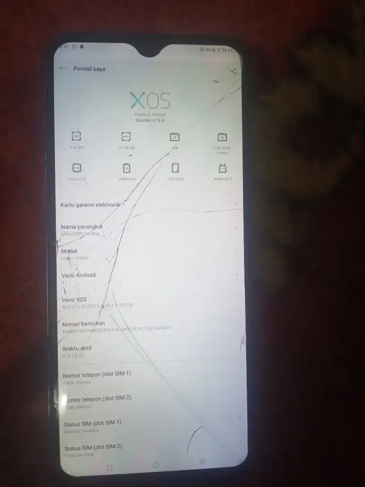 Di jual BU cepat hp infinix HOt 11 play, ram 4/64, lokasi jakpus