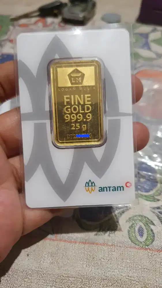 Emas Antam 25 gr gram RM Surabaya Sidoarjo Gresik