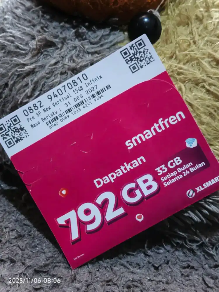 Kuota Smartfren 33gb/Bulan Segel