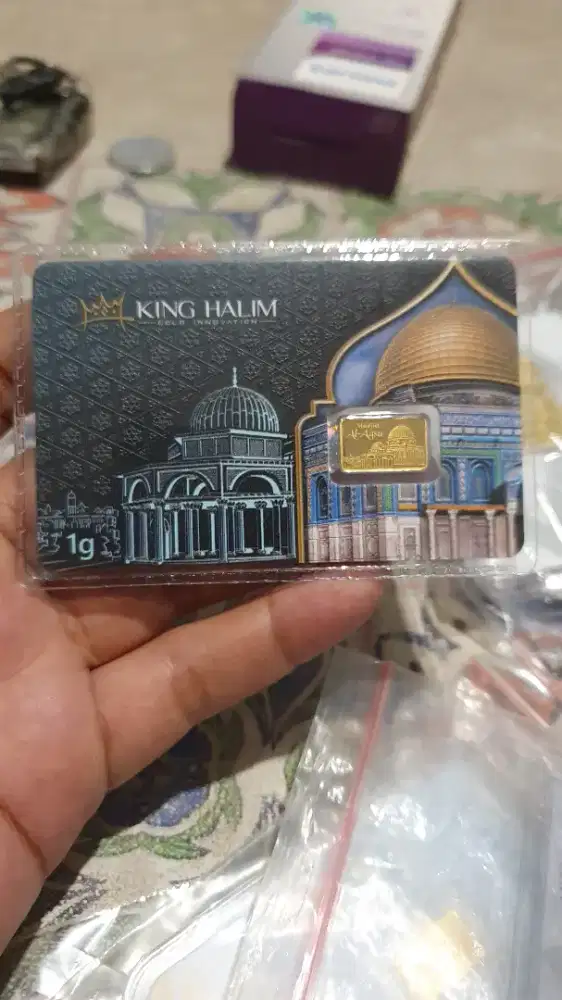 Emas King Halim 1 gr gram Al-Aqsa Surabaya Sidoarjo Gresik