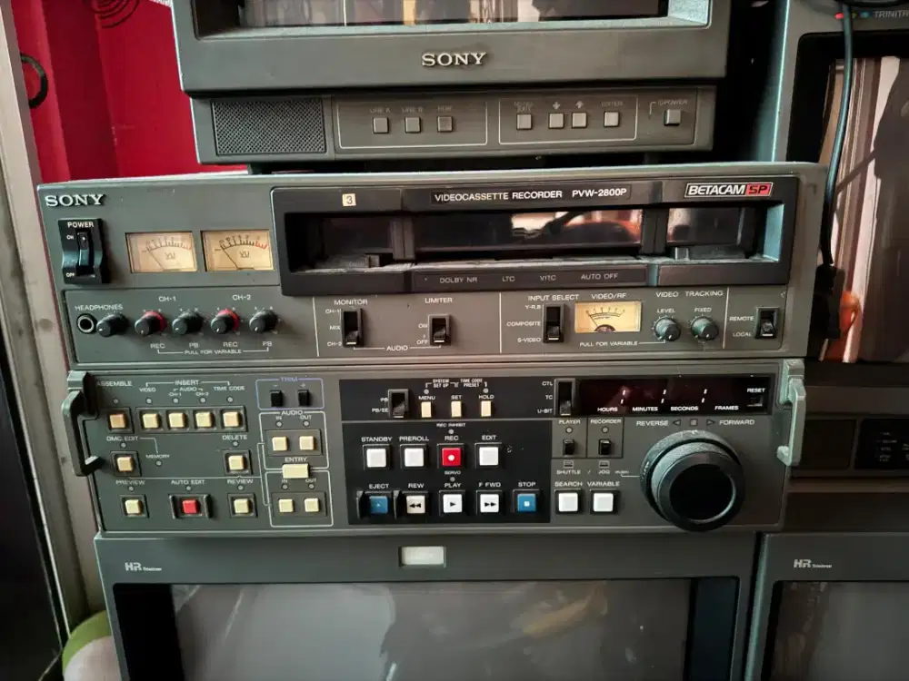 Sony Betacam Player dan Record selengkapnya di deskripsi