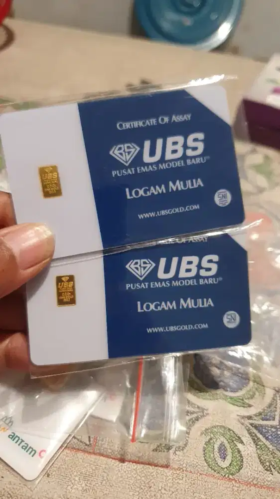 Emas UBS 0,5 0.5 gr gram Press Surabaya Sidoarjo Gresik