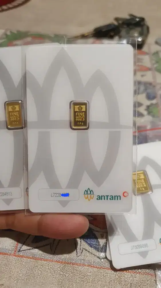 Emas Antam 0,5 0.5 gr gram RM Surabaya Sidoarjo Gresik