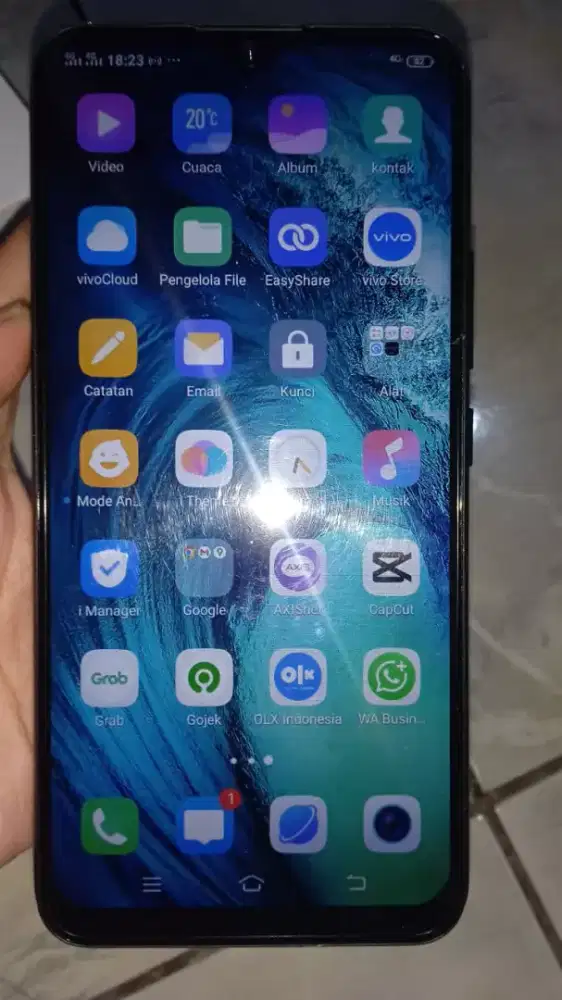Vivo Y17 biru 8 GB/256 GB