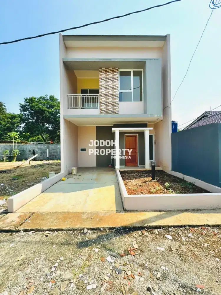 FREE BIAYA BIAYA JUAL RUMAH DALAM CLUSTER BARU DI CIRENDEU DEKAT MRT