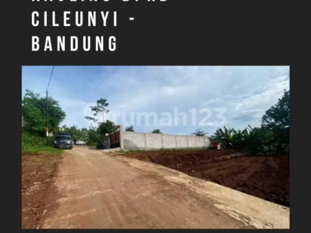 PELUANG 1 KALI SEUMUR HIDUP! Kavling A2 156m² Terakhir di Proyek Cileunyi!