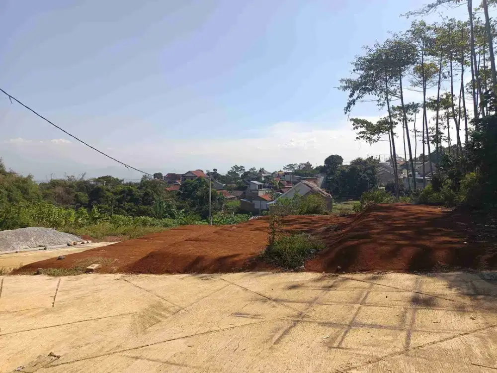Tanah kavling bebas banjir dekat tol cileunyi bandung