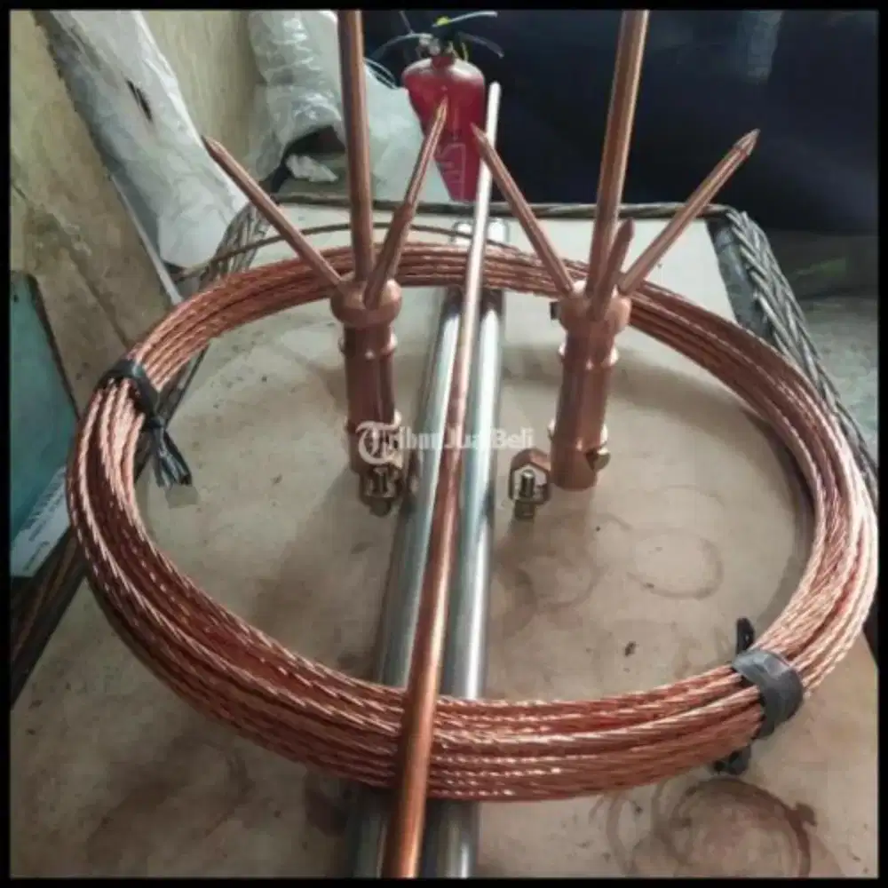 Alat penangkal petir komvesional dan pengeboran