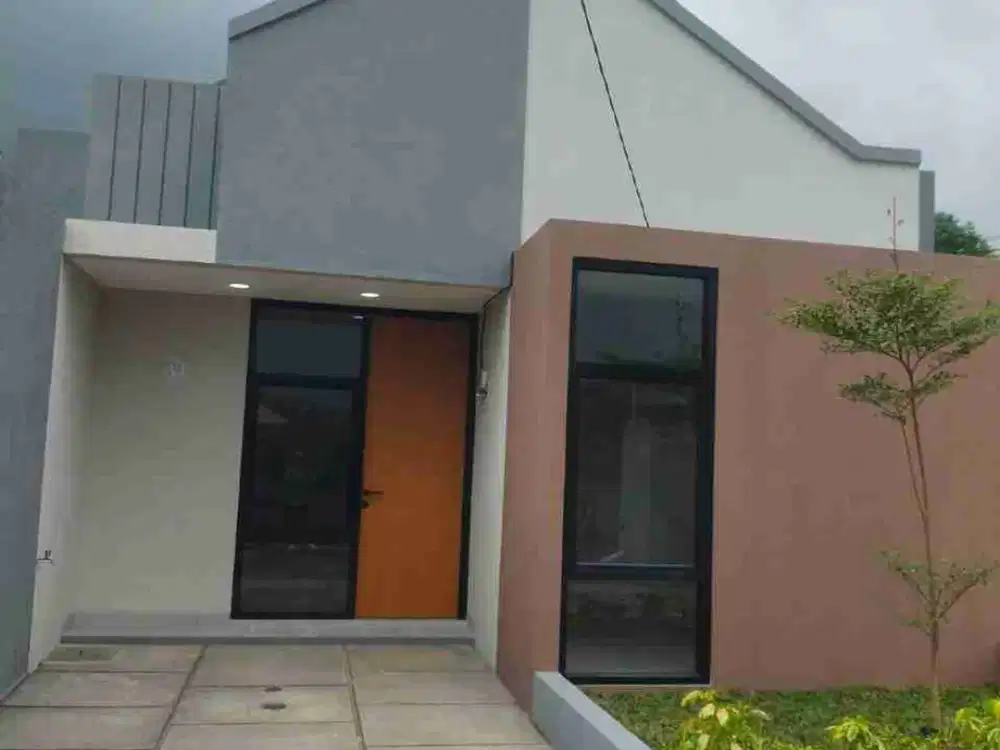 Rumah baru bisa KPR dekat stasiun Cimanggis Bojong gede Bogor biya har