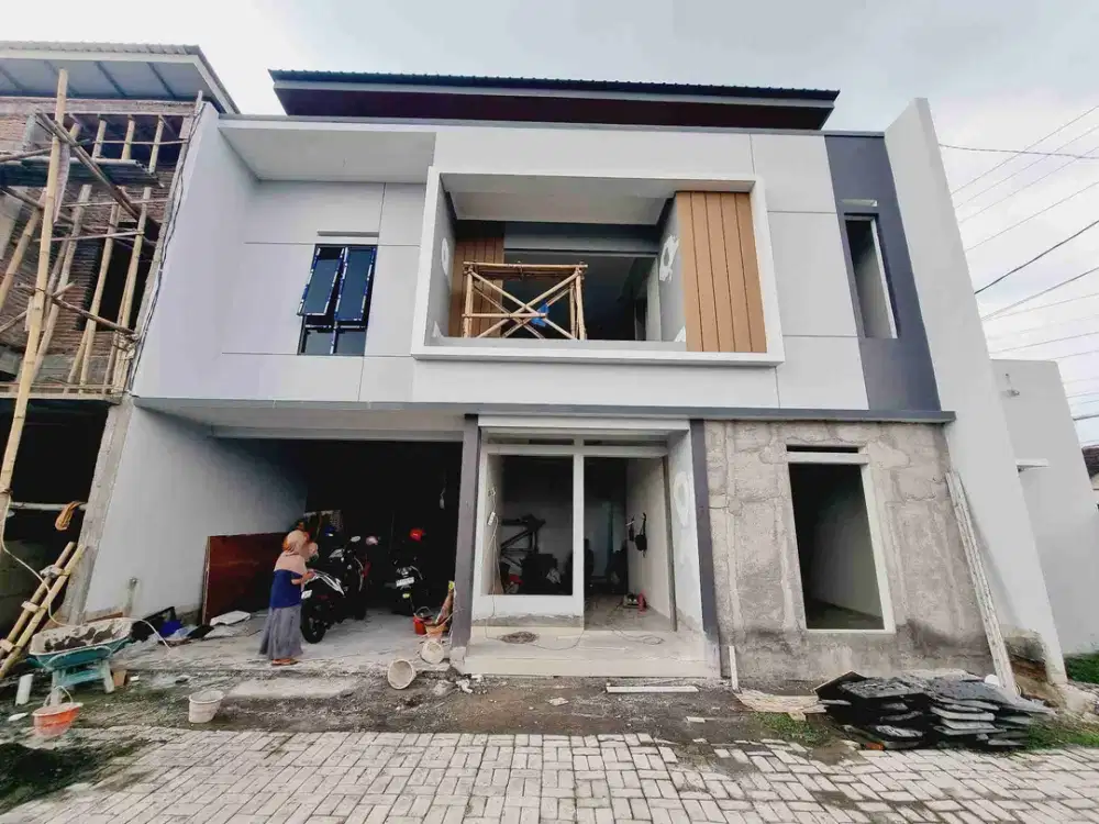 Rumah Bagus 2Lt Design Kekinian Dekat Goro Assalam dan UMS di Skh
