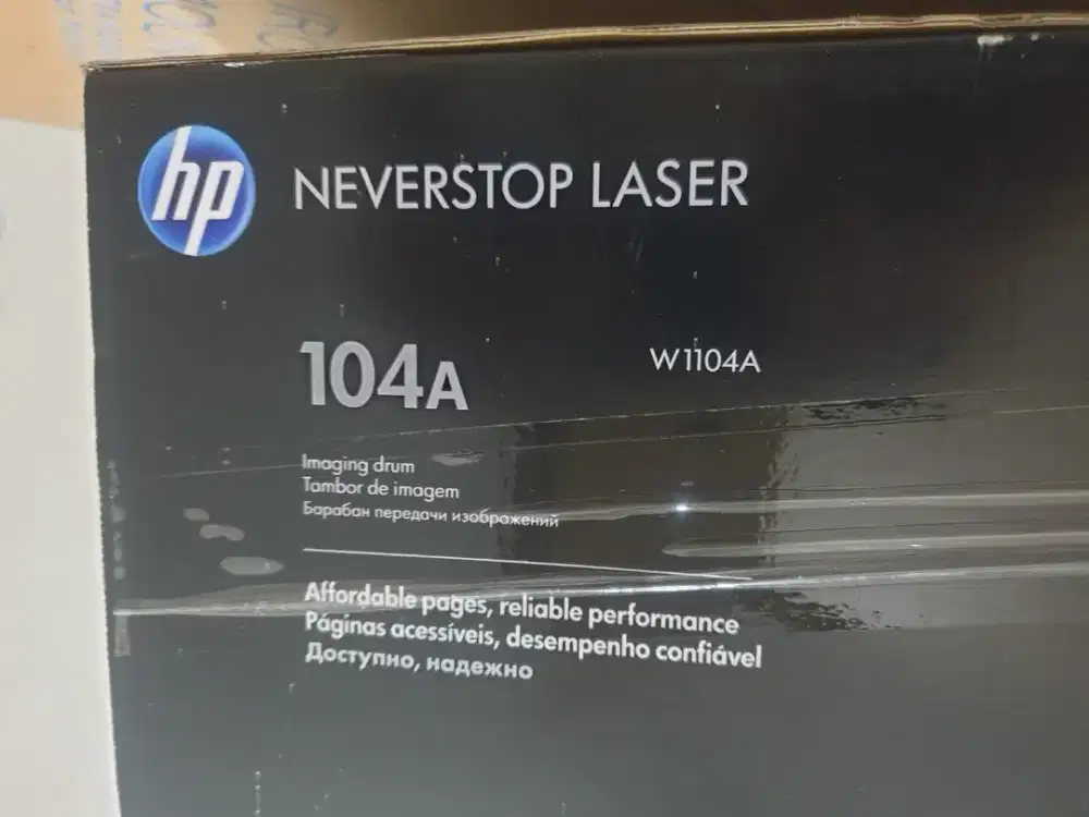 jual Drumtunk HP 104a LaserJet monochrome hitam original