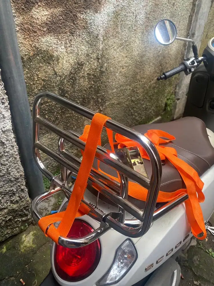 Back Rack Scoopy behel belakang scoopy rak barang