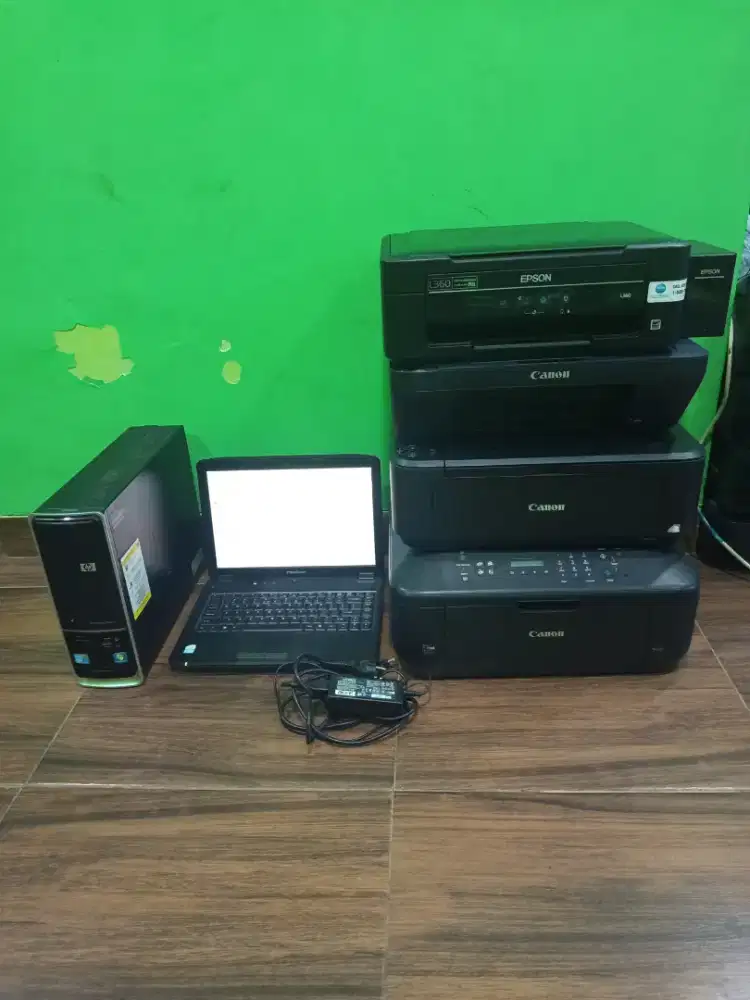 Laptop dan printer