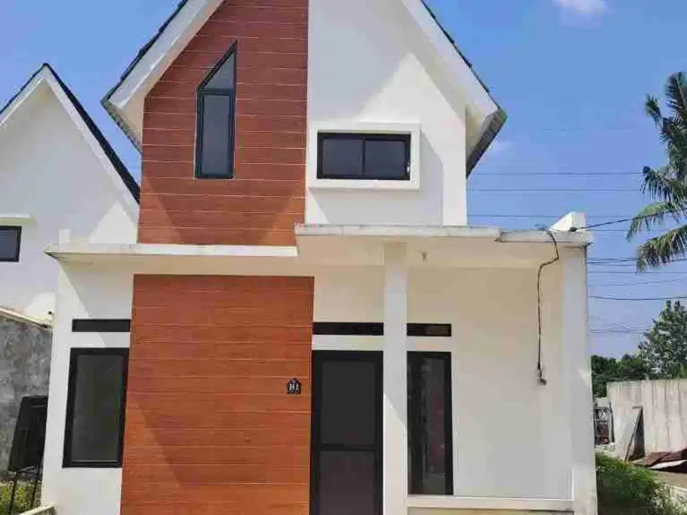 Rumah mezzanine cluster Siap huni di Tanah sereal kota Bogor 3 kamar tidur murah KPR strategis 10 menit ke stasiun Cilebut dan pintu tol BORR Bogor