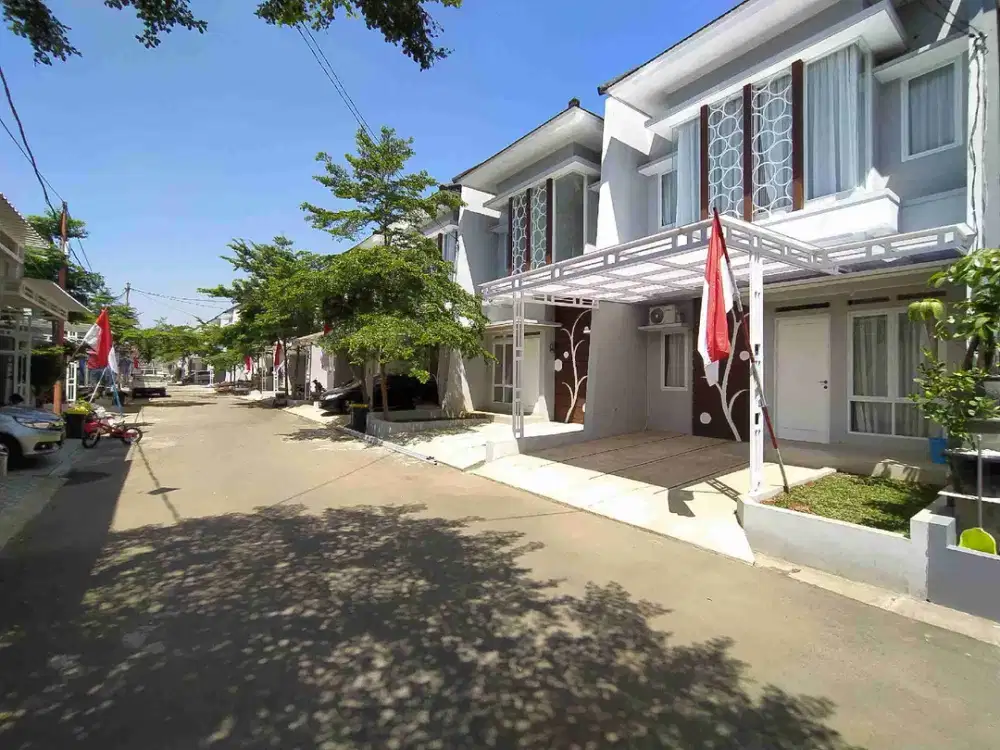 Rumah Full furnished LT 102 di Ciater barat, Hanya 10 menit ke stasiun Rawabuntu dan tol BSD
