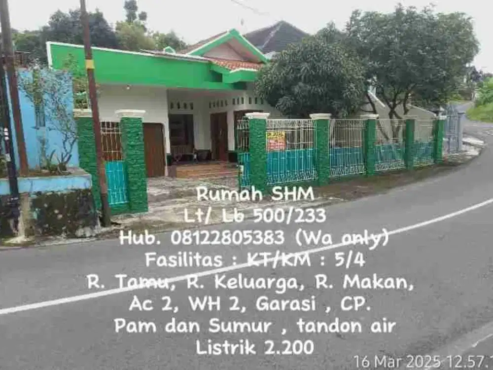 Dijual Rumah Siap Huni Dengan Lokasi Strategis Di Magelang SHM 500
