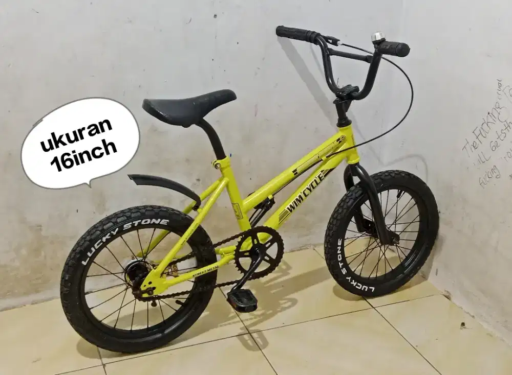 Sepeda bekas Merek WIMCYCLE Uk16inch