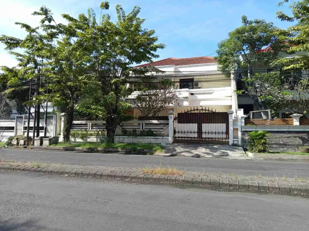 DIJUAL RUMAH RAYA SATELIT SUKOMANUNGGAL SURABAYA BARAT NOL JALAN RAYA KEMBAR KOMERSIAL AREA