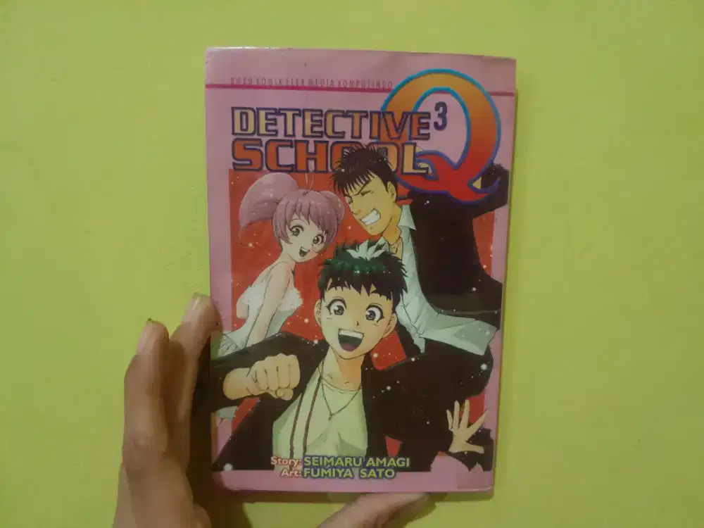 Buku komik Detective school Q 3