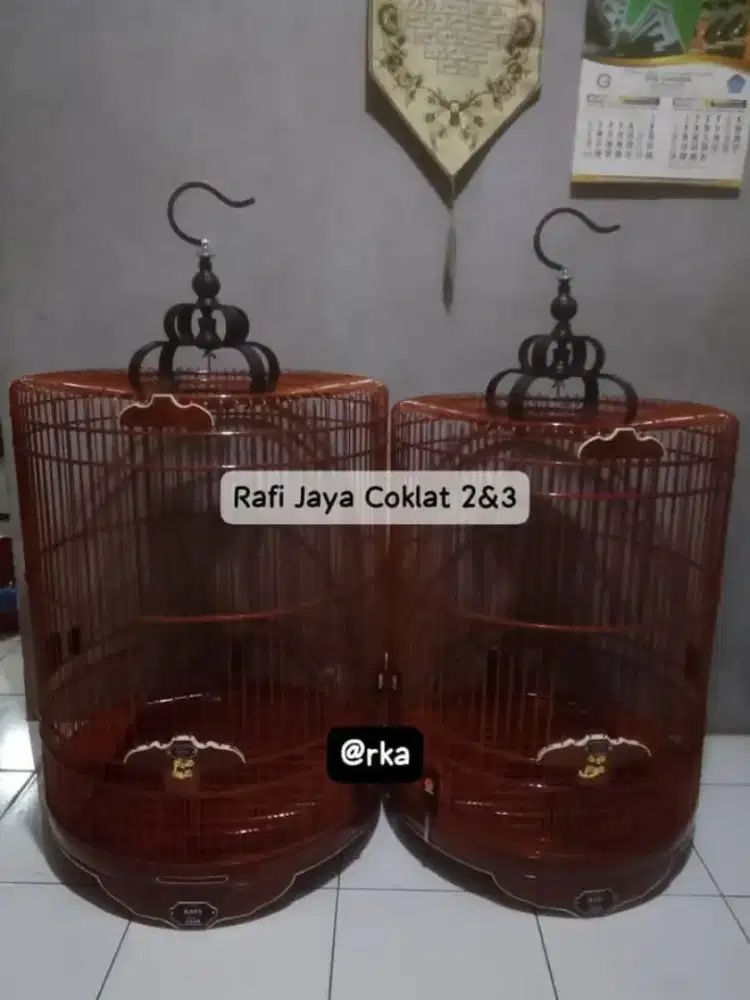 sangkar murai rafi jaya coklat no2&3 pondok cabe