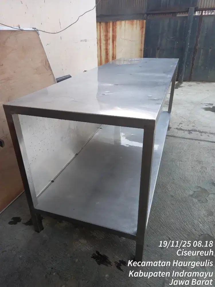 DIJUAL Meja Stainless