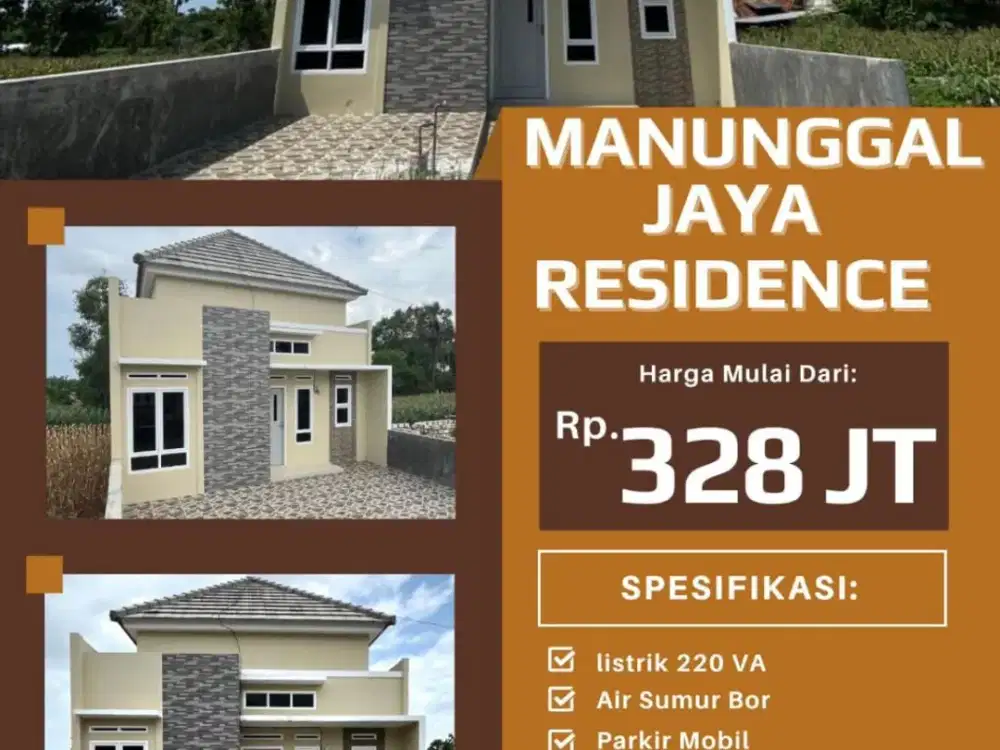 Rumah Modern dengan Akses Mudah
