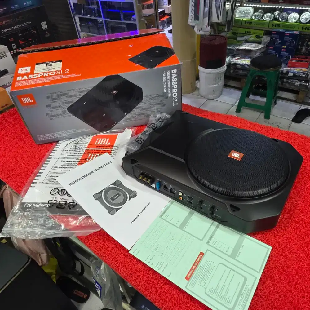 Subwoofer Kolong Aktif JBL BASSPROSL2 Subwoofer 8 in