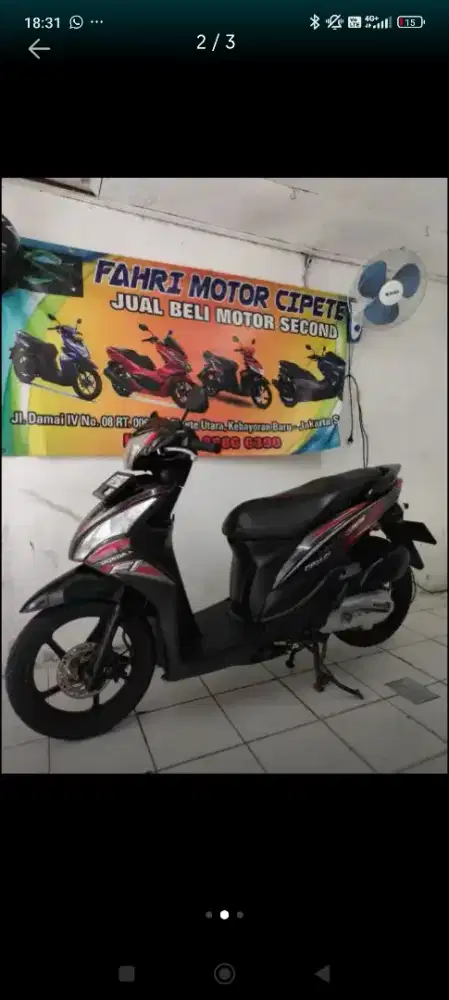 Honda Spacy Tahun 2013 Injeksi