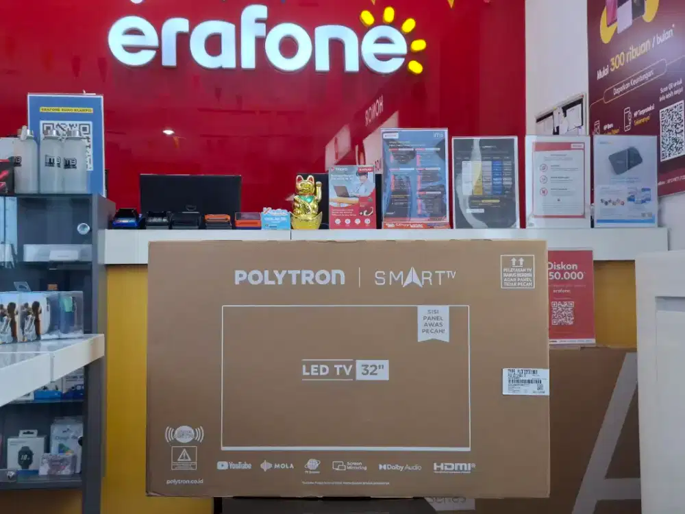 Polytron HDLED TV 32in Smart Lite || CASH/DEBIT/KREDIT