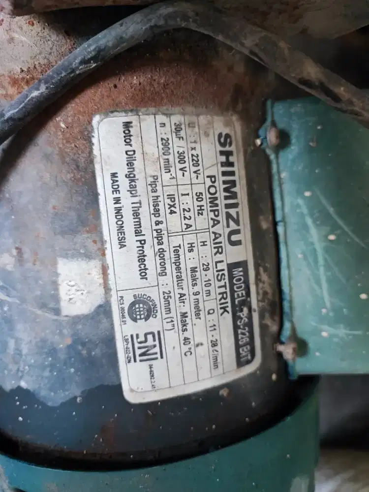 Pompa shimizu 226 bit