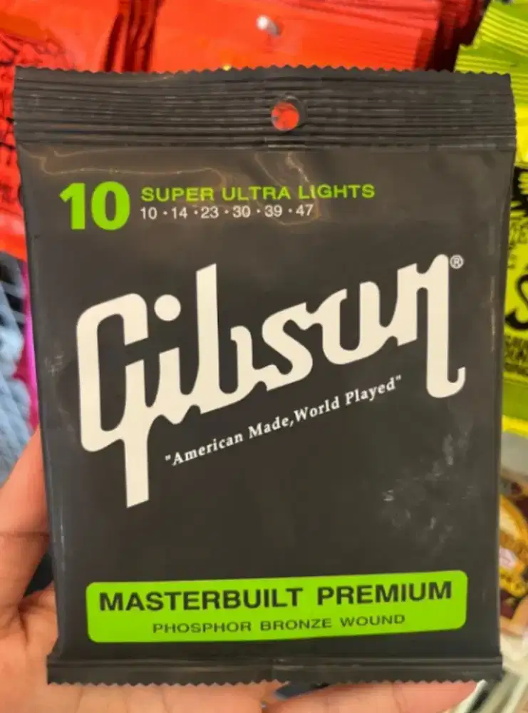 Senar Gitar Akustik Gibson Masterbuilt