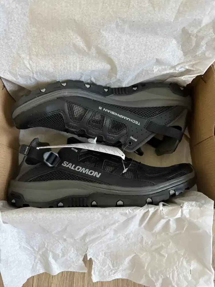 Salomon Techambhiphian 5 Full Black Size 46 (29.5 cm) BNIB