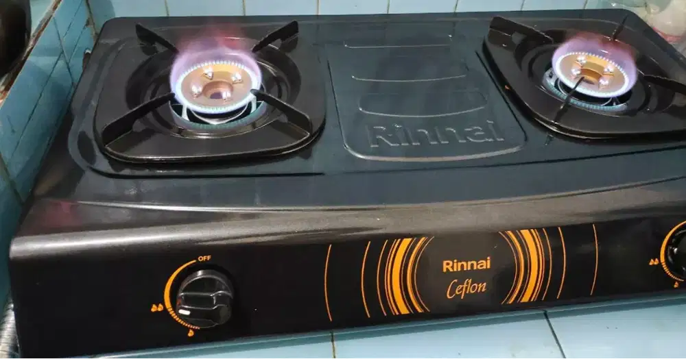 Kompor Gas Rinnai 2 Tungku