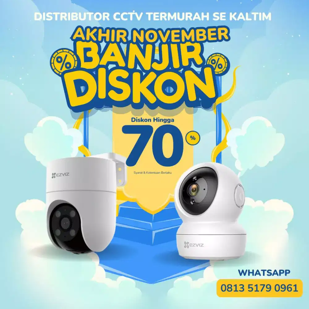 PAKET HEMAT CCTV MURAH BISA BERPUTAR DAN COLORVULL