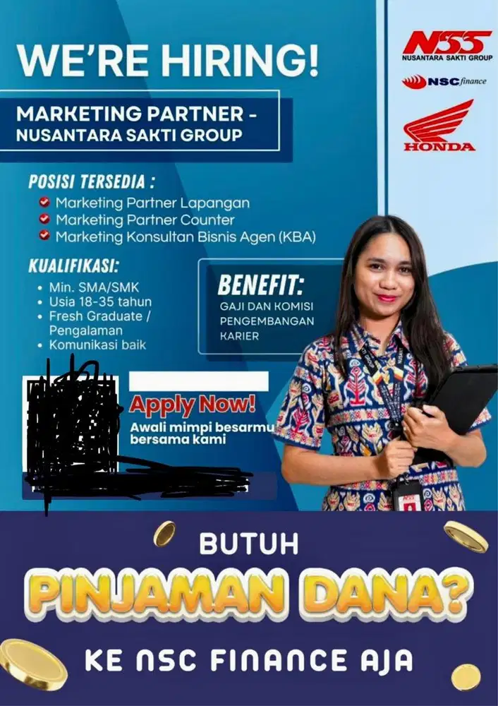 LOWONGAN KERJA MARKETING