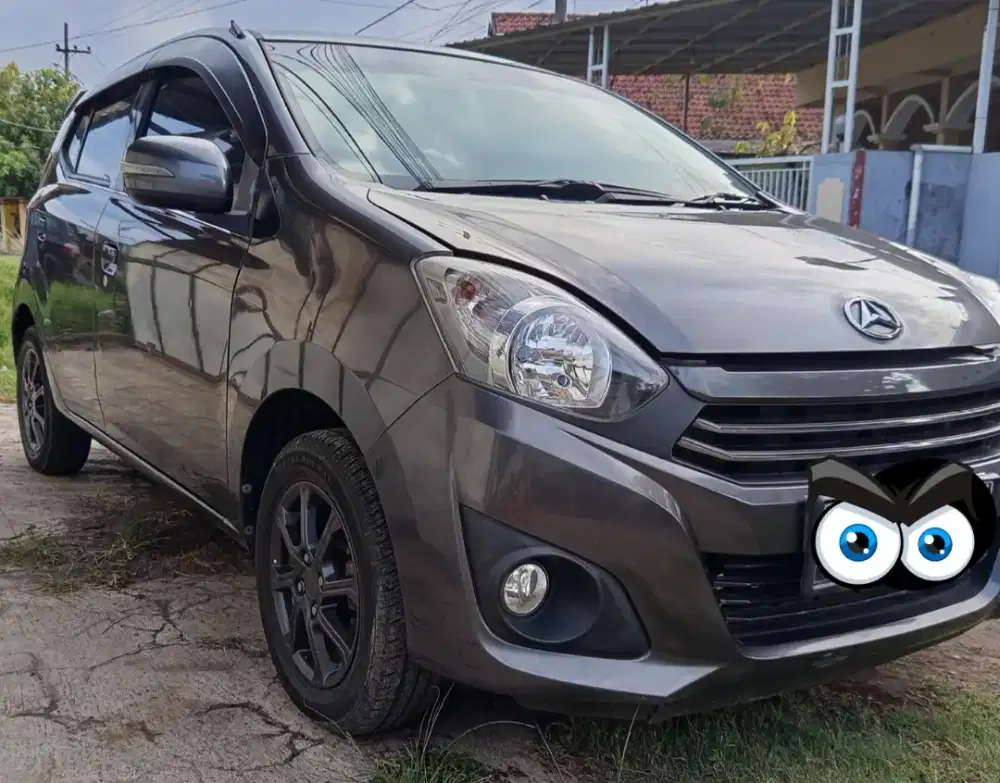 2020 Daihatsu Ayla X 1.0 Manual 2020 Grey Abu Gelap Metalic