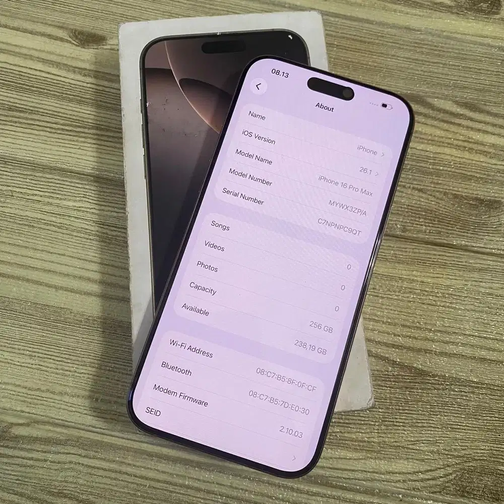 iphone 16 pro max 256gb Beacukai Setara IBOX BH 100% Bisa COD dan TT