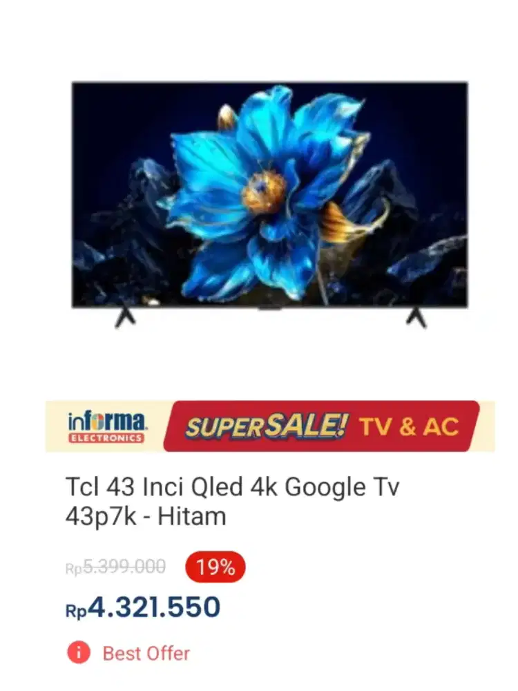 smart tv promo bisa cicilan syarat ktp tanpa dp