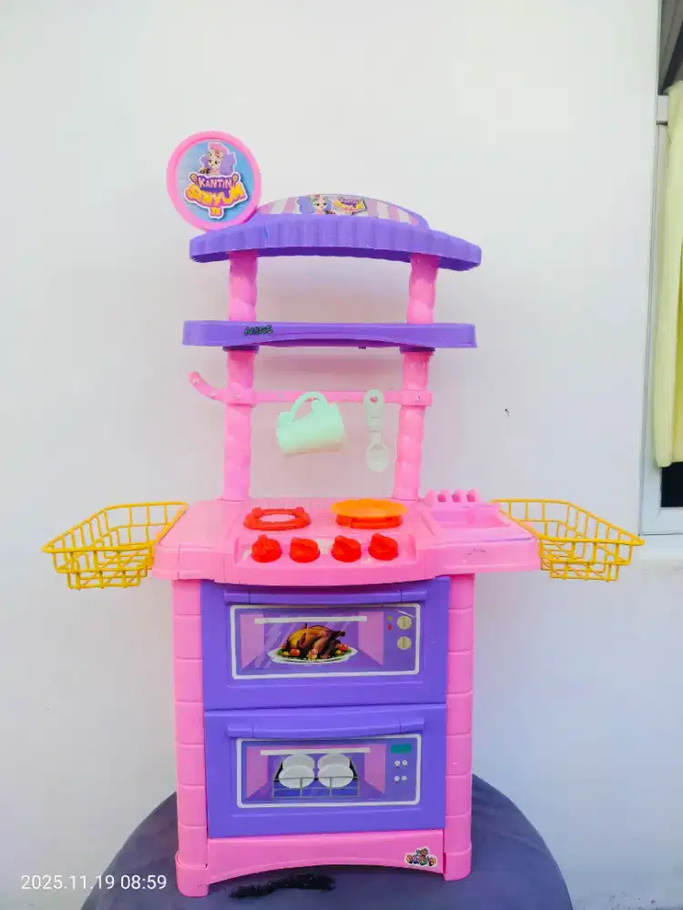 Mainan kitchen set anak, kompor anak, dapur anak, masak masakan