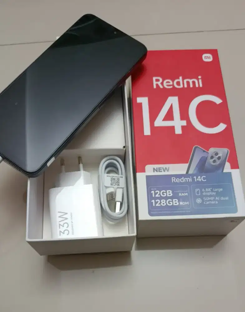 Xiaomi Relmi 14C kondisi bekas seperti baru