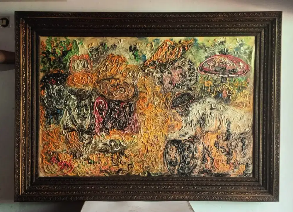 LUKISAN AFFANDI BEKAS KOLEKTOR