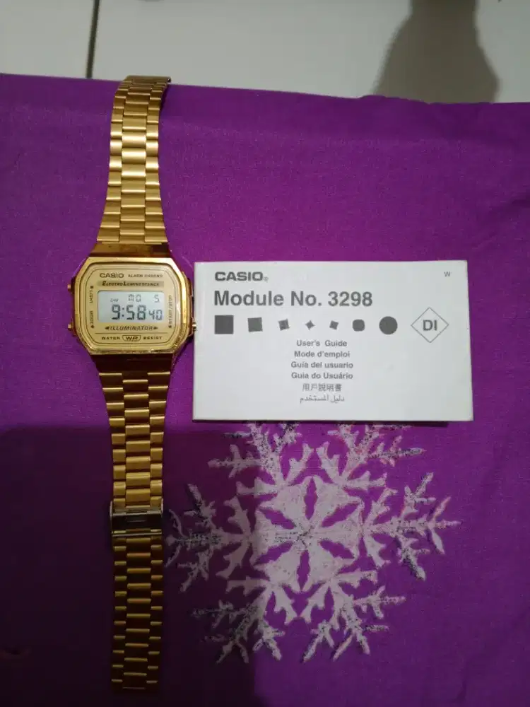 Jam tangan Casio A168