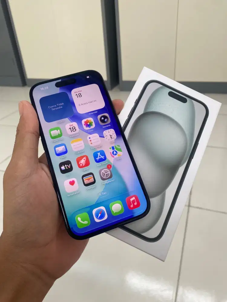 Iphone 15/128 gb Ibox Hitam
