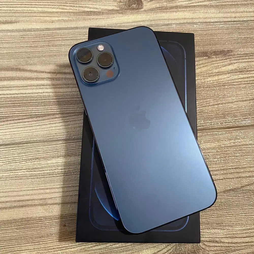 Iphone 12 pro max 256gb Ex ibox Fullset ori Bisa COD dan TT