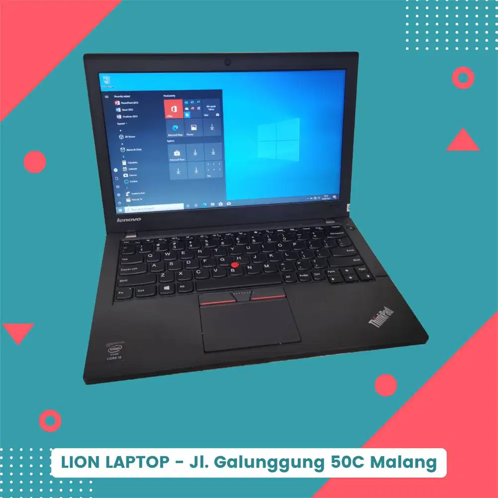 RAM 8GB SSD 256GB Core i5 Lenovo Thinkpad X250 [19|11]