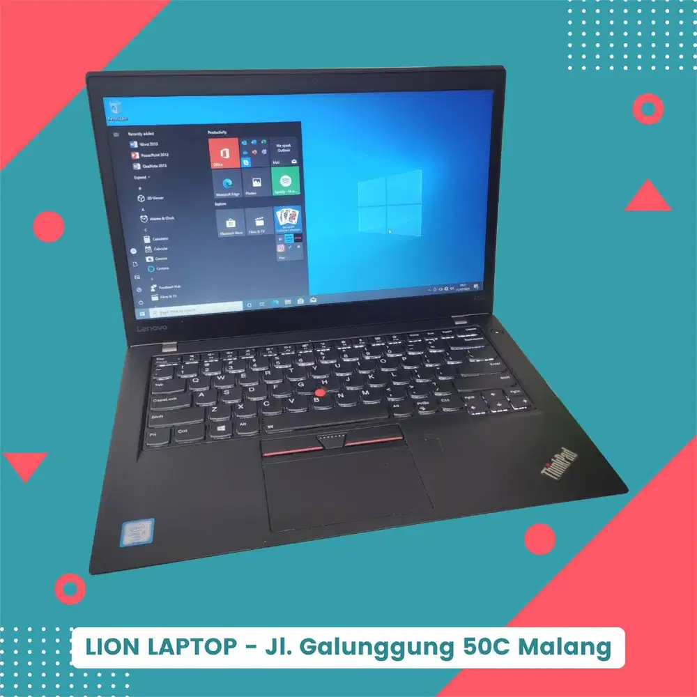 RAM 8GB SSD 256GB Core i7 SLIM Lenovo Thinkpad T470s [19|11]