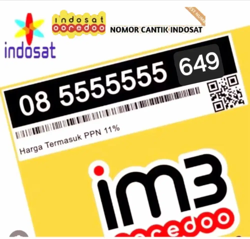 Nomor cantik indosat