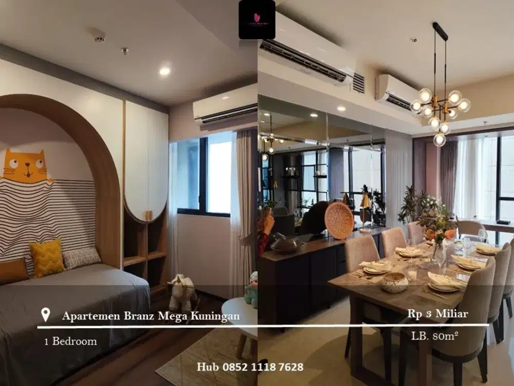 Dijual Apartement Branz Mega Kuningan 1BR Full Furnished