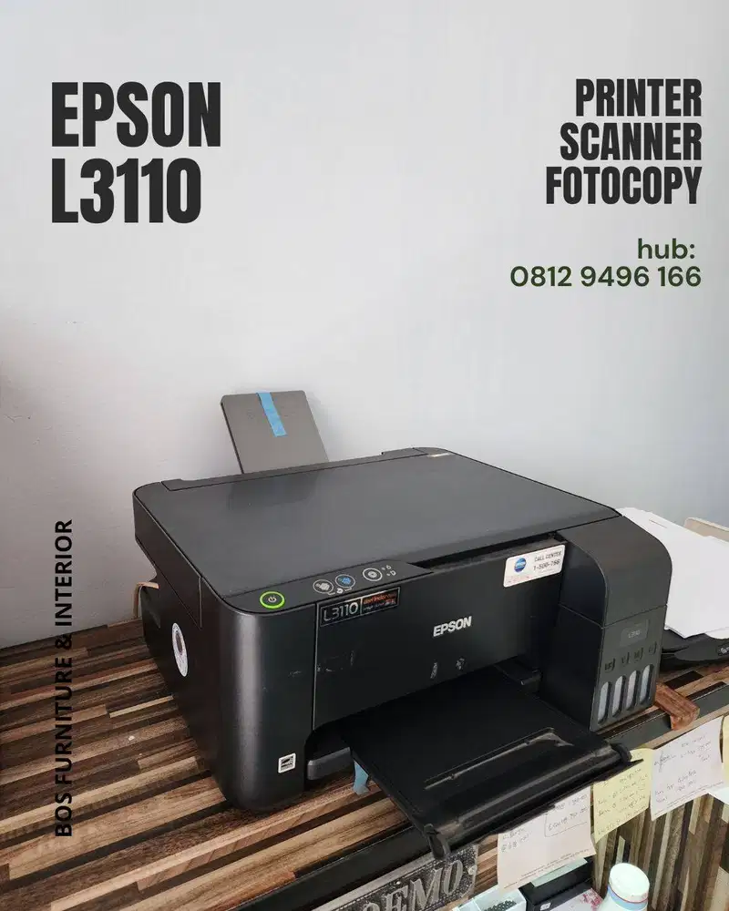 PRINTER SCANNER PHOTOCOPY EPSON L3110