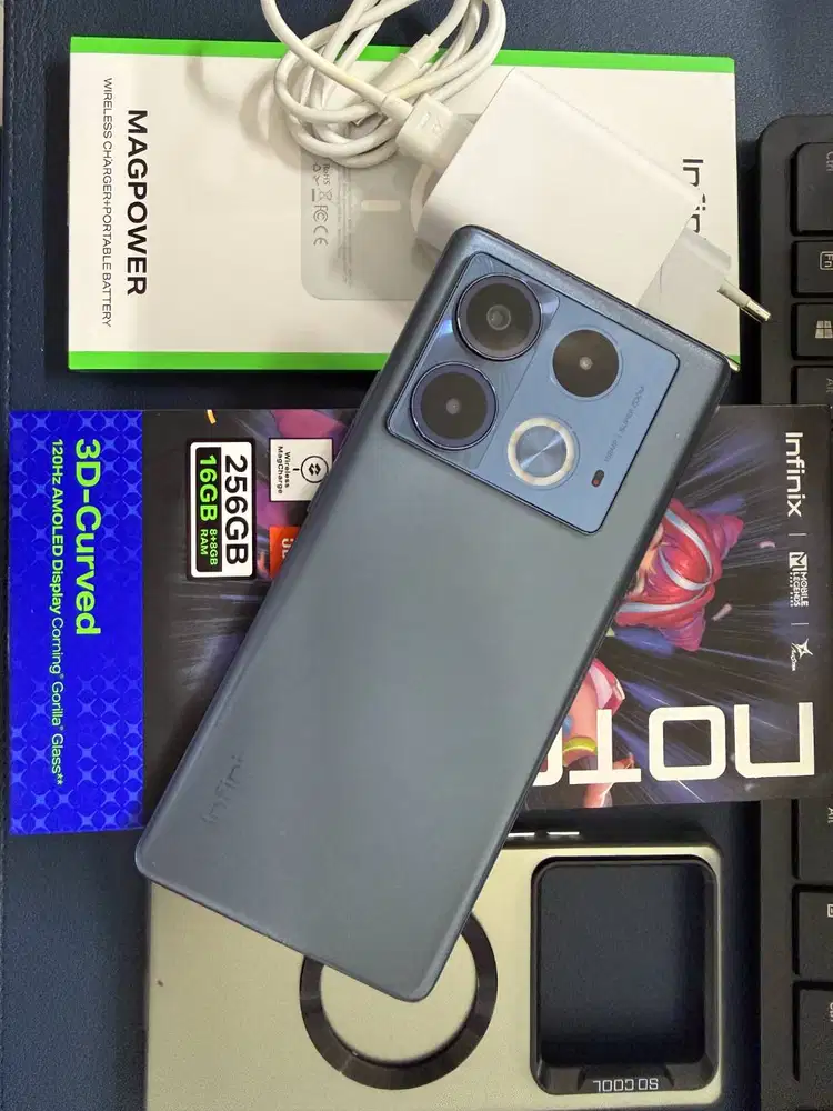 Infinix Note 40s 8/256 Obsidian Black ex Garansi Resmi Mulus